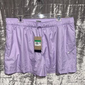 Nike Women's Light Purple/Lavender Athletic Shorts